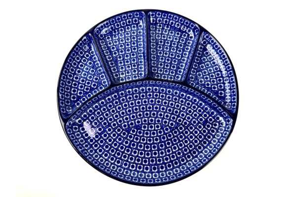 498 Bunzlau  Barbeque - Fondue- Gourmet bord 2966X 498 Fondue borden Ø 26 cm